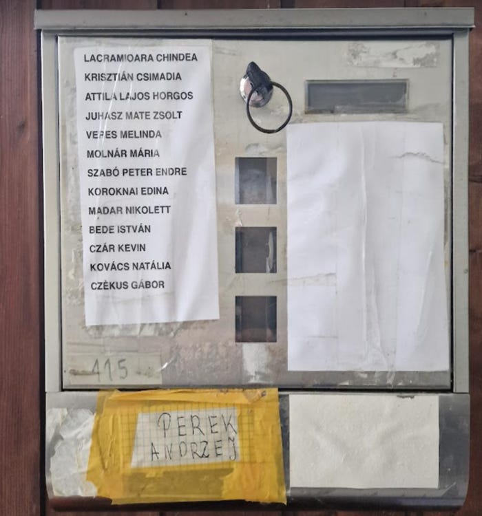 Briefkasten an der Adresse in Leingarten im Jahr 2023